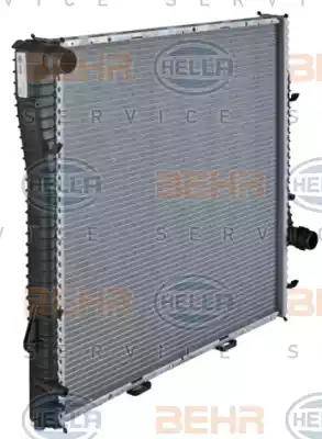 HELLA 8MK 376 718-761 - Radiator, mühərrikin soyudulması furqanavto.az