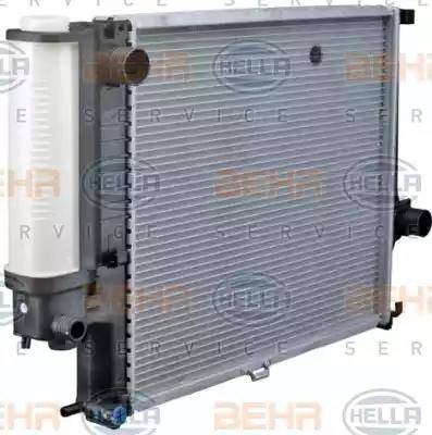 HELLA 8MK 376 713-081 - Radiator, mühərrikin soyudulması furqanavto.az