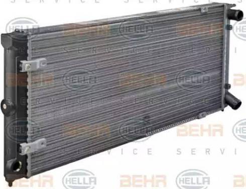 HELLA 8MK 376 713-311 - Radiator, mühərrikin soyudulması furqanavto.az