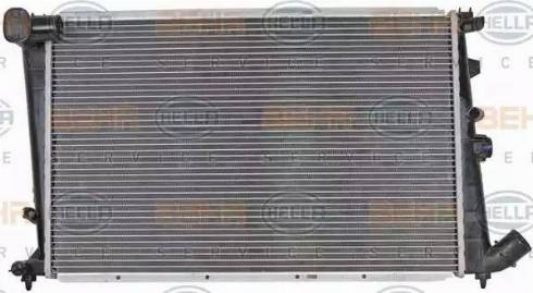 HELLA 8MK 376 717-481 - Radiator, mühərrikin soyudulması furqanavto.az