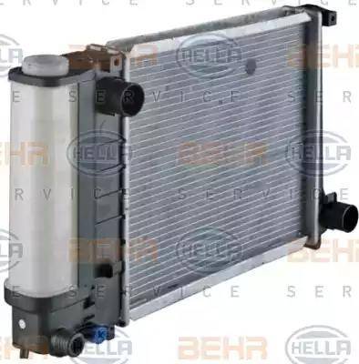 HELLA 8MK 376 717-224 - Radiator, mühərrikin soyudulması furqanavto.az