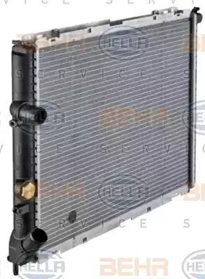 HELLA 8MK 376 717-781 - Radiator, mühərrikin soyudulması furqanavto.az