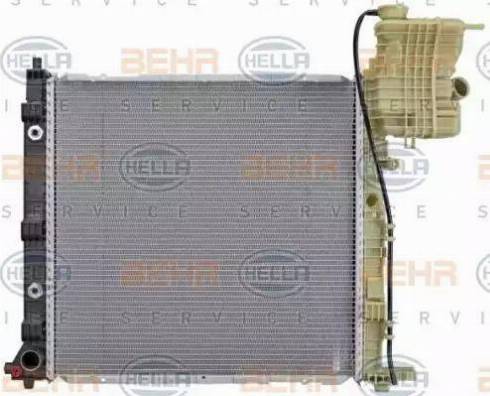 HELLA 8MK 376 721-391 - Radiator, mühərrikin soyudulması furqanavto.az