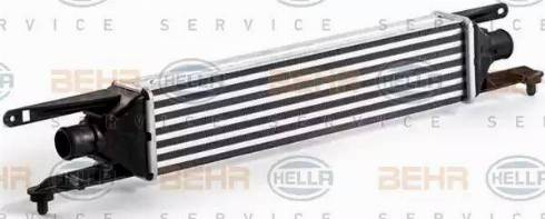 HELLA 8ML 376 900-401 - Intercooler, şarj cihazı furqanavto.az