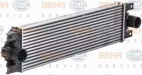 HELLA 8ML 376 700-641 - Intercooler, şarj cihazı furqanavto.az