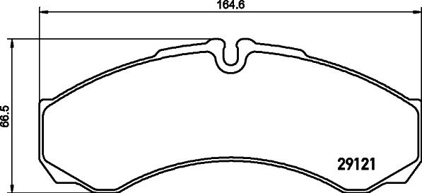 HELLA PAGID 8DB 355 005-371 - Əyləc altlığı dəsti, əyləc diski furqanavto.az