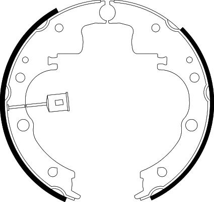 HELLA PAGID 8DB 355 001-971 - Əyləc Başlığı Dəsti furqanavto.az