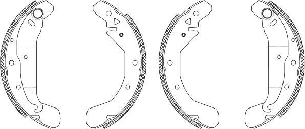 HELLA PAGID 8DB 355 003-481 - Əyləc Başlığı Dəsti furqanavto.az