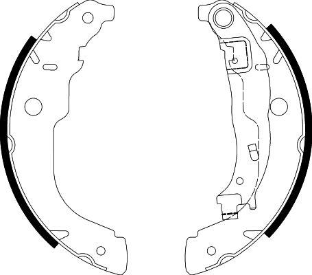 HELLA PAGID 8DB 355 003-031 - Əyləc Başlığı Dəsti furqanavto.az