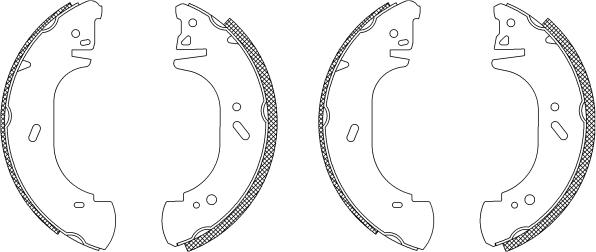 HELLA PAGID 8DB 355 003-221 - Əyləc Başlığı Dəsti furqanavto.az