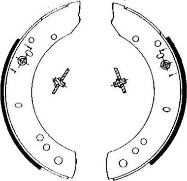 HELLA PAGID 8DB 355 002-081 - Əyləc Başlığı Dəsti furqanavto.az