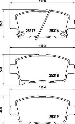 Magneti Marelli 363700202143 - Əyləc altlığı dəsti, əyləc diski furqanavto.az