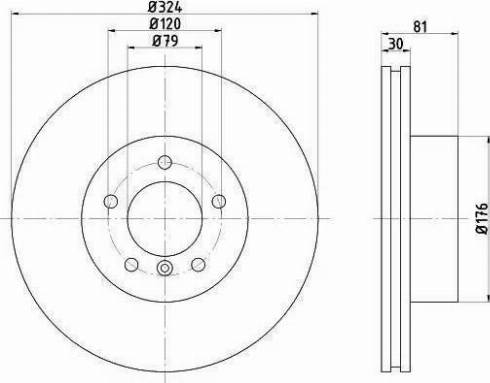 BOSCH 0 986 479 002 - Əyləc Diski furqanavto.az