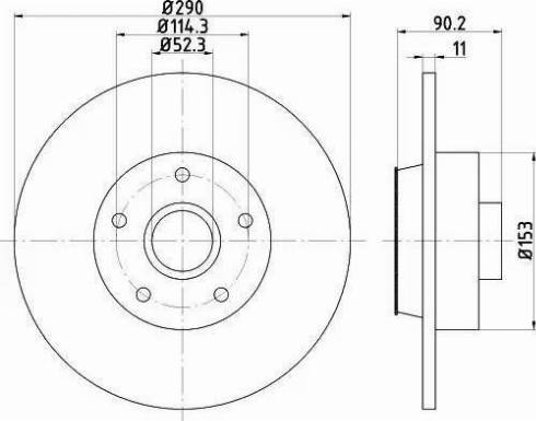 Autex 843027 - Əyləc Diski furqanavto.az