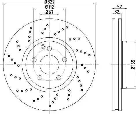 LPR M2103V - Əyləc Diski furqanavto.az