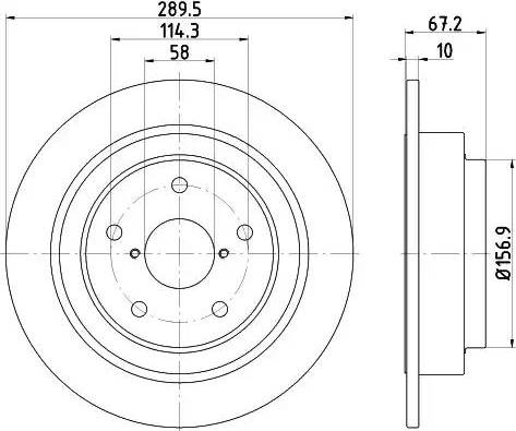 Delphi BG3264 - Əyləc Diski furqanavto.az