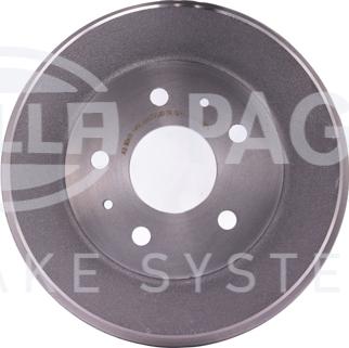 HELLA PAGID 8DT 355 300-661 - Əyləc barabanı furqanavto.az