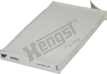 Hengst Filter E4995LI - Filtr, daxili hava furqanavto.az