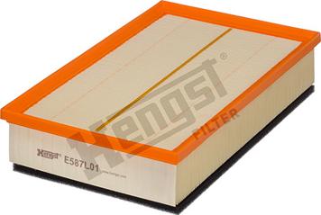 Hengst Filter E587L01 - Hava filtri furqanavto.az