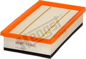 Hengst Filter E1166L - Hava filtri furqanavto.az