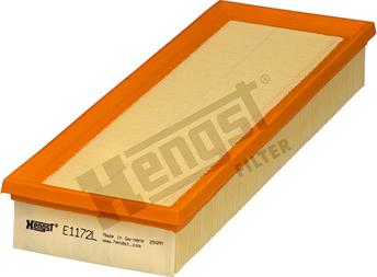 Hengst Filter E1172L - Hava filtri furqanavto.az