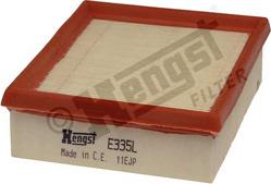 Hengst Filter E335L - Hava filtri furqanavto.az