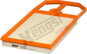 Hengst Filter E322L - Hava filtri furqanavto.az