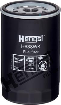 Hengst Filter H638WK - Yanacaq filtri furqanavto.az