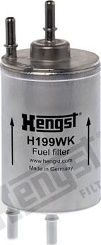 Hengst Filter H199WK - Yanacaq filtri furqanavto.az