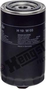 Hengst Filter H19W03 - Yağ filtri furqanavto.az
