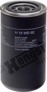 Hengst Filter H19WD02 - Yağ filtri furqanavto.az