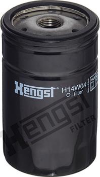 Hengst Filter H14W04 - Yağ filtri furqanavto.az