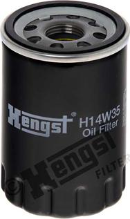 Hengst Filter H14W35 - Yağ filtri furqanavto.az