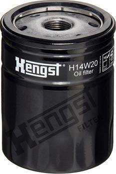 Hengst Filter H14W20 - Yağ filtri furqanavto.az
