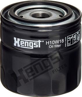 Hengst Filter H10W18 - Yağ filtri furqanavto.az
