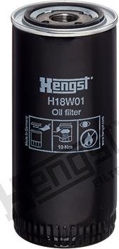 Hengst Filter H18W01 - Yağ filtri furqanavto.az