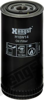 Hengst Filter H18W14 - Filtr, istismar hidravlikası furqanavto.az