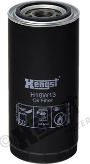 Hengst Filter H18W13 - Yağ filtri furqanavto.az
