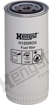 Hengst Filter H18WK04 - Yanacaq filtri furqanavto.az