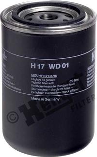 Hengst Filter H17WD01 - Yağ filtri furqanavto.az