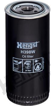 Hengst Filter H398W - Yağ filtri furqanavto.az