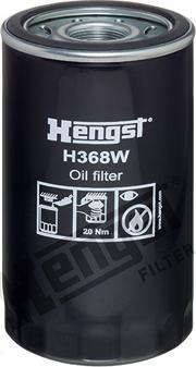 Hengst Filter H368W - Yağ filtri furqanavto.az