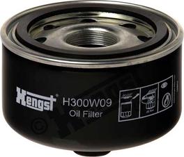 Hengst Filter H300W09 - Yağ filtri furqanavto.az