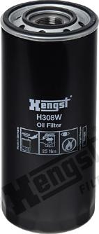 Hengst Filter H308W - Yağ filtri furqanavto.az