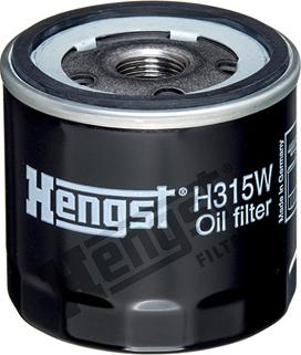 Hengst Filter H315W - Yağ filtri furqanavto.az