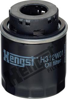 Hengst Filter H312W01 - Yağ filtri furqanavto.az