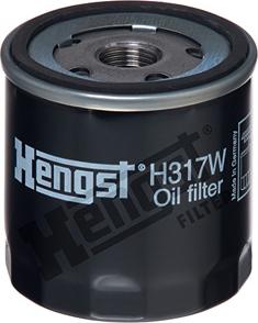 Hengst Filter H317W - Yağ filtri furqanavto.az