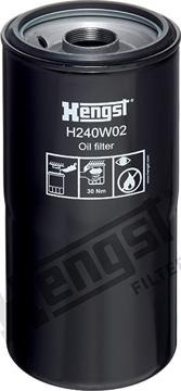 Hengst Filter H240W02 - Yağ filtri furqanavto.az