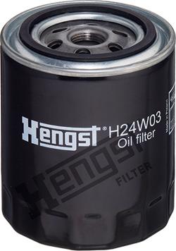 Hengst Filter H24W03 - Yağ filtri furqanavto.az