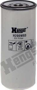 Hengst Filter H200W03 - Yağ filtri furqanavto.az